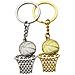 Portachiavi Da Basket, Regalo Per I Fan Nba Gold - Foto miniatura 5