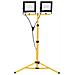 Faretto A Led Con Treppiede 2x100 W Bianco Caldo - Foto miniatura 1