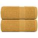 Asciugamani Per Sapone 2 Pz Oro 30x30 Cm 360 G/m 100% Cotone - Foto miniatura 1