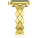 Dam  Cinturino In Metallo Compatibile Apple Watch 38/40/41mm 17x1x0,3 Cm. Colore: Oro - Foto miniatura 5