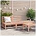 Lusso Casadino -  Divano Giardino Senza Braccioli Con Poggiapiedi Legno Douglas - Foto miniatura 8