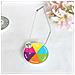 Decision Maker Kinetic Desk Toy Multicolor - Foto miniatura 4