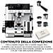 Macchina da caffè Luxe Café Premier 3-in-1 ES601EU, Macchina per espresso, 2 L, Chicchi di caffè, Macinatore integrato, 1650 W, Nero, Acciaio inox - Foto miniatura 11