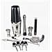 Set Da Barman Boston Shaker 13 Pezzi In Acciaio Inox Argento - Kit Completo Per Cocktail - Foto miniatura 1