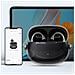 Custodia Protettiva Compatibile Con Auricolari Bluetooth Edifier Comfo Clip - Trasparente, Portatile E Antiurto Transparent+black - Foto miniatura 3