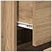 Credenza con cassetto Rovere artigianale 34,5 x 34 x 90 cm - Foto miniatura 9