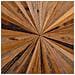 Appendiabiti Da Terra In Legno Marrone 31x44x179h - Foto miniatura 7