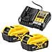 DCB1104P2-QW batteria e caricabatteria per utensili elettrici Set batteria e caricabatterie - Foto miniatura 1