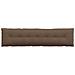 Cuscino per Schiena Marrone 200 x 19 x 50 cm Tessuto - Foto miniatura 6