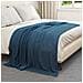 Coperte da Pile 6 pcs Blu navy 200 x 150 cm Panno - Foto miniatura 3