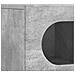 Mobile TV Grigio cemento 100 x 35 x 40 cm Legno multistrato - Foto miniatura 8