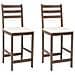 Sedie da pranzo 2 pcs Marrone Chiaro 40 x 47,5 x 99,5 cm - Foto miniatura 1
