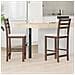 Sedie da pranzo 2 pcs Marrone Chiaro 40 x 47,5 x 99,5 cm - Foto miniatura 2