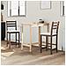 Sedie da pranzo 2 pcs Marrone Chiaro 40 x 47,5 x 99,5 cm - Foto miniatura 3
