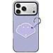 Cover per iPhone 17 Pro Max - PC+Pelle /PU, Viola, Con Anillo - Foto miniatura 4