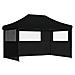 Tenda Party Nero 292 x 440 x 315 cm Tessuto Oxford - Foto miniatura 1