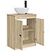 Mobile da bagno con lavabo Rovere Sonoma 54 x 35 x 83 cm - Foto miniatura 3