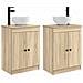 Mobile da bagno con lavabo Rovere Sonoma 54 x 35 x 83 cm - Foto miniatura 7