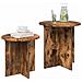 Set tavolini 2 pcs Quercia Affumicata Legno ingegnerizzato - Foto miniatura 2
