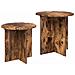Set tavolini 2 pcs Quercia Affumicata Legno ingegnerizzato - Foto miniatura 3