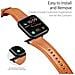 Cinturino Orologio per Apple Watch - Pelle, Marrone - Foto miniatura 3