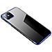 Custodia In Tpu Gelido Trasparente Con Telaio Metallico Per Samsung Galaxy A33 5g Blu - Foto miniatura 4