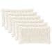 Cuscino con cuscino HEERLEN 6 pz Bianco Fleece PV - Foto miniatura 1