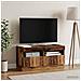 Mobile TV LED Legno antico Legno ingegnerizzato - Foto miniatura 4