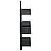 Scaffale da parete Rovere Nero 85 x 13,5 x 73,5 cm - Foto miniatura 3