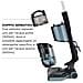 2487 Aquaforce Easy Wash&Vacuum, Lavapavimenti con filo, 600W, Aspira e lava, Due serbatoi, Funzione autopulizia - Foto miniatura 5