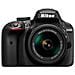 D3400 Nero Kit AF-S DX 18-105 mm VR Sensore CMOS DX 24Mpx Display 3" Filmati Full HD Bluetooth - Foto miniatura 7