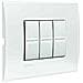 Lnc4803bn - Ll - Placca 3p Bianco Puro - Foto miniatura 3