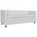 Divano a 3 Posti in Similpelle Bianca 170 x 62,5 x 63 cm - Foto miniatura 4