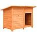 Cuccia Per Cani In Legno Di Pino E Abete 120x77x86 Cm - Foto miniatura 1