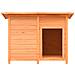 Cuccia Per Cani In Legno Di Pino E Abete 120x77x86 Cm - Foto miniatura 2