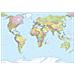 Fotomurale World Map Xxl 368x248 Cm Xxl4-038 - Foto miniatura 1