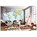 Fotomurale World Map Xxl 368x248 Cm Xxl4-038 - Foto miniatura 2
