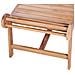 Tavolino Caffè da Giardino 100x50x45 Cm In Massello Di Teak - Foto miniatura 4