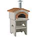 Forno Barbecue A Legna In Muratura Cemento Refrattario L95xp103xh190cm Casa Mia - Foto miniatura 1
