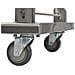 Carrello Di Trasporto Argento 82x53x86 Cm Acciaio Inossidabile - Foto miniatura 7