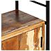 Libreria A 4 Livelli Legno Massello Di Recupero 80x30x180 Cm - Foto miniatura 8