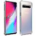 Cover Samsung Galaxy S10 5g Silicone Flessibile Angoli Bumper Trasparente - Foto miniatura 1