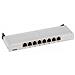 Efb Mini-patchpanel Stp 8xrj45 Cat. 6a, 25,40cm (10"") 0,5he, Ral7035 Grau (37738.8)  - Foto miniatura 1