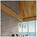Lampada A Sospensione Sottile 8 Cm In Legno Naturale Gu10 - Foto miniatura 6