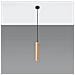 Lampada A Sospensione Sottile 8 Cm In Legno Naturale Gu10 - Foto miniatura 9