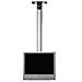 FS021004 Argento supporto a soffitto per tv a schermo piatto - Foto miniatura 1