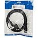 VLEP10100B20, Maschio, Power plug type F, C5 coupler, Ad angolo, Dritto, Nero - Foto miniatura 1