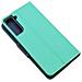 Maxy Custodia Book Orizzontale Silicone Case Per Samsung Galaxy S21 5g G991 Mint-navy - Foto miniatura 3