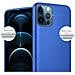 Custodia Compatibile Con Apple Iphone 12 / Iphone 12 Pro In Blu Metallico - Coperchio Protettivo In Silicone Tpu Flessibile - Foto miniatura 5