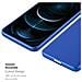 Custodia Compatibile Con Apple Iphone 12 / Iphone 12 Pro In Blu Metallico - Coperchio Protettivo In Silicone Tpu Flessibile - Foto miniatura 6